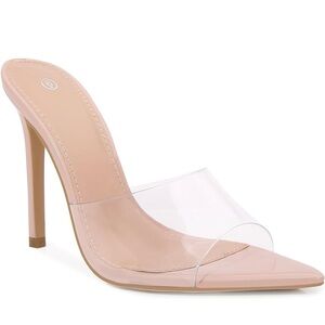 Elegant Nude Stiletto Heels